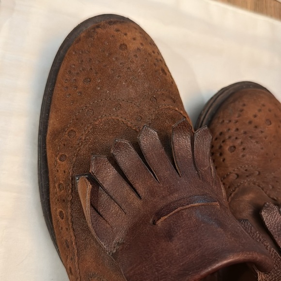 Mocha Mousse  Leather Loafers AS98 from Sundance Pilgrim Thanksgiving Fall 🍁🍂 - Picture 4 of 5